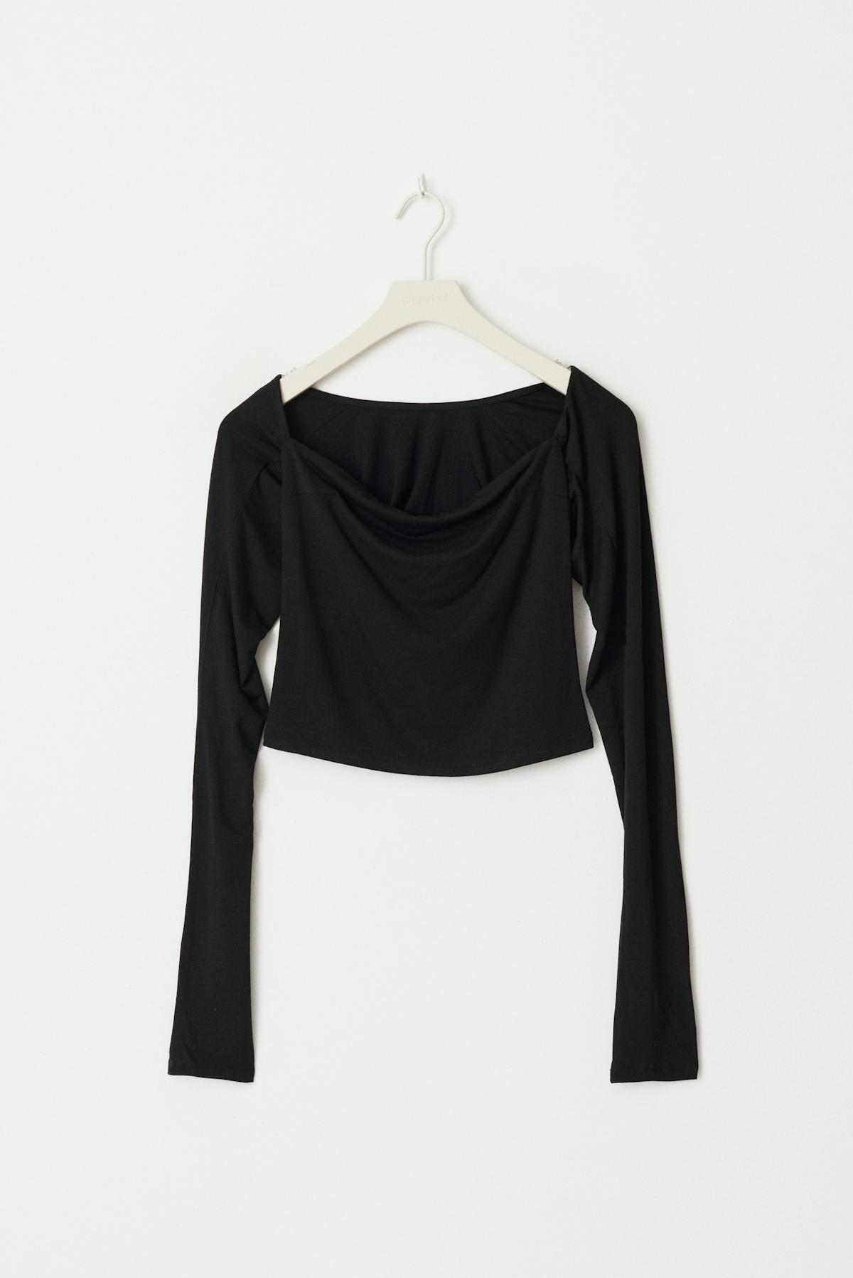 Soft touch square top - Elephant skin