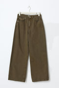 baggy wide jeans - Blue/black