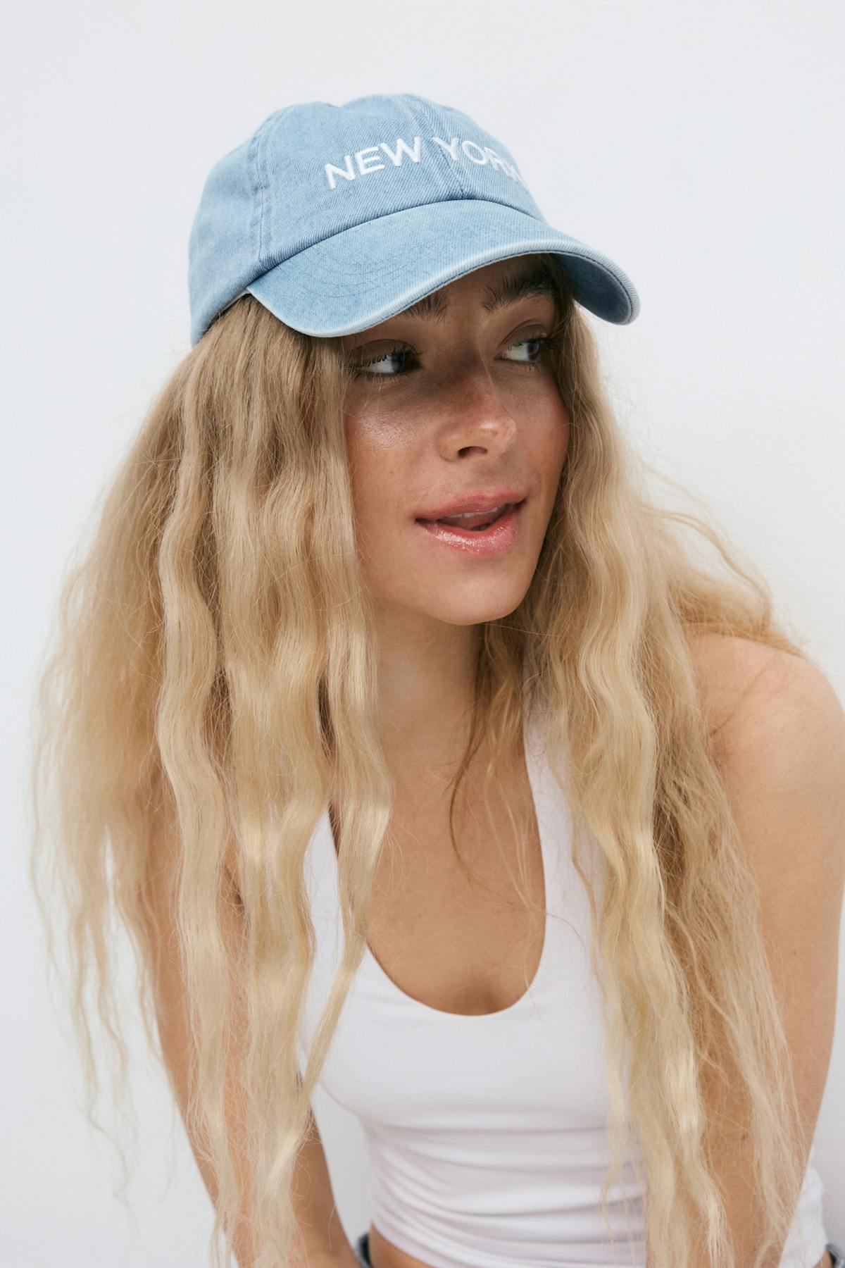 Denim cap - Bleu