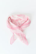 Linen blend scarf