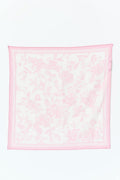 Linen blend scarf