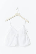 Poplin singlet - Blanc