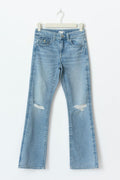 Chunky mid waist jeans - Bleu clair