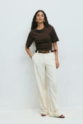 Fitted top - Sky captain