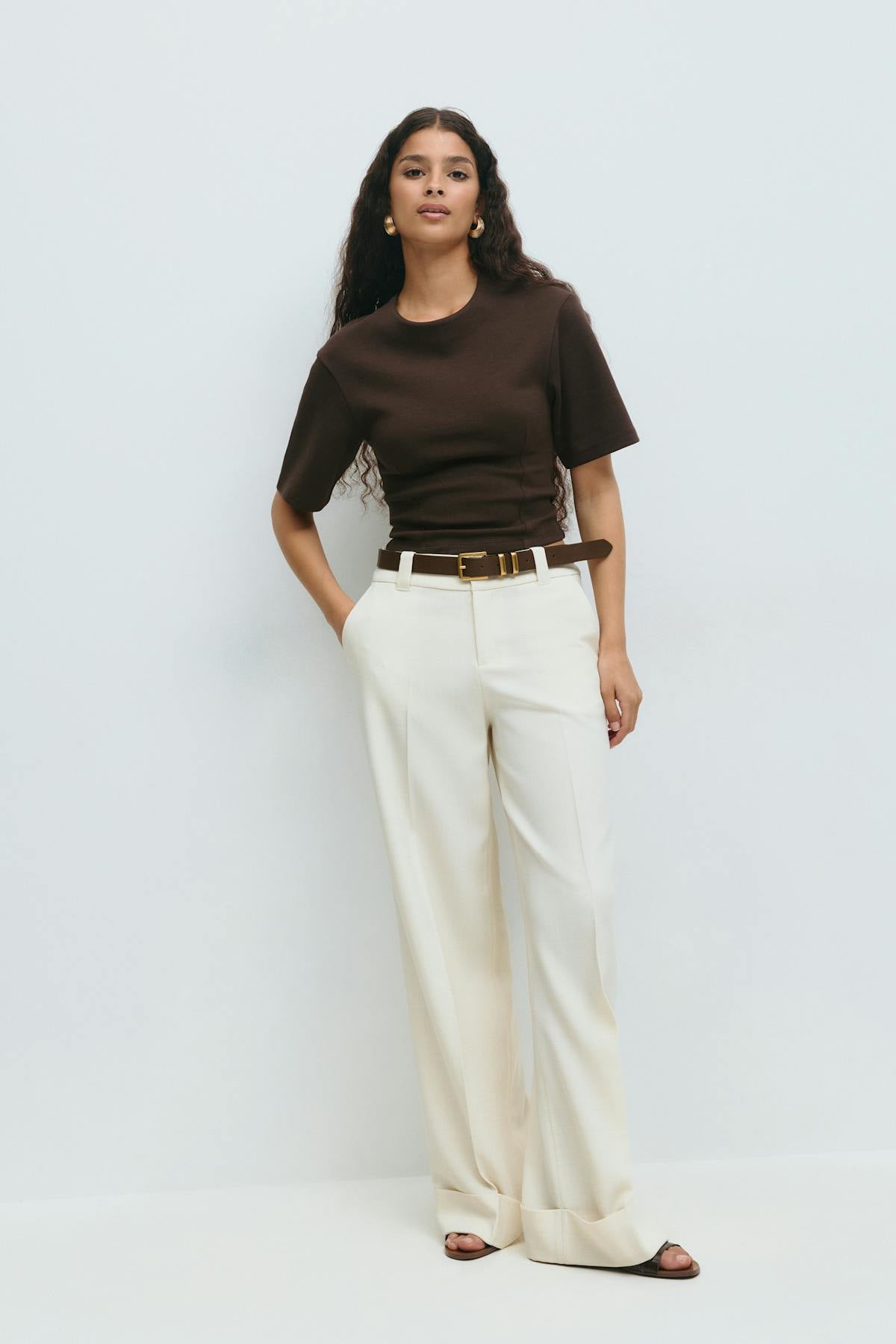 Fitted top - Sky captain