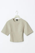 Fitted top - Chateau gray