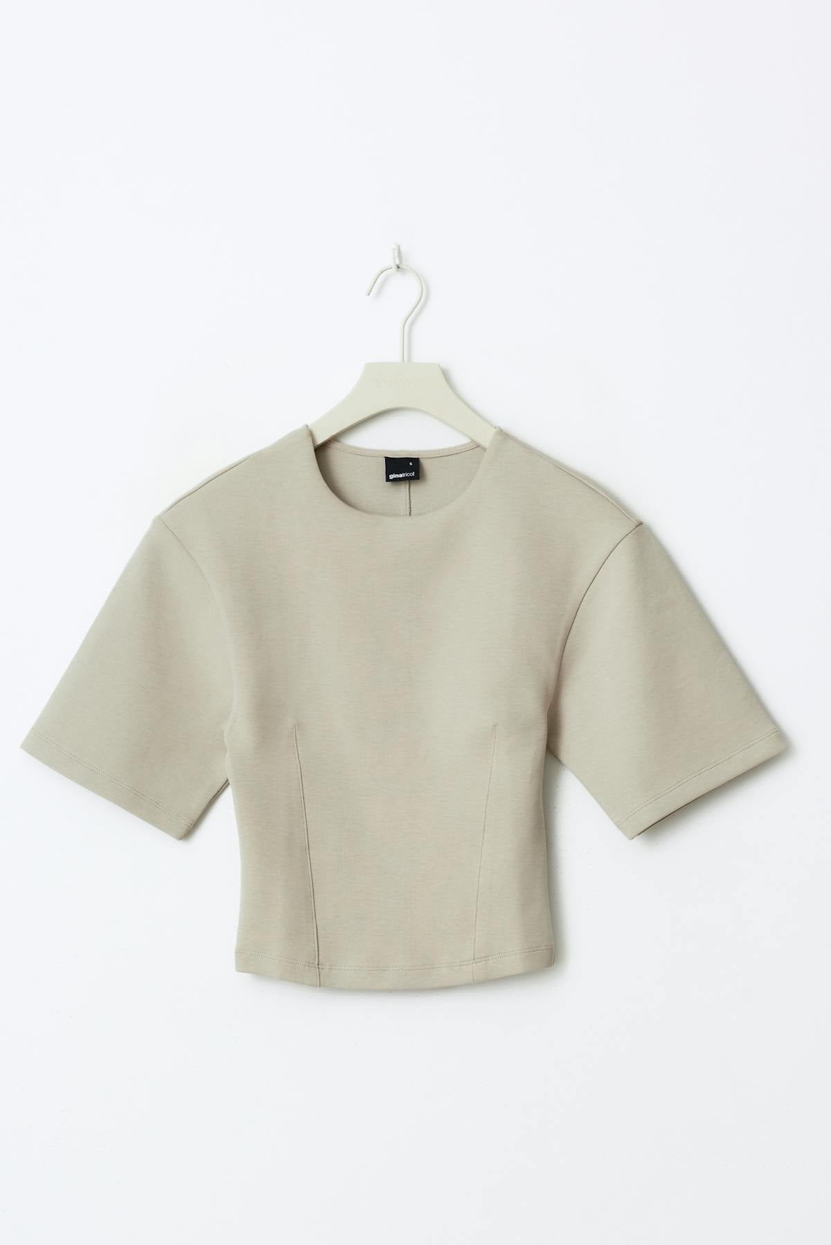 Fitted top - Chateau gray