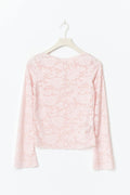 Textured top - Noir