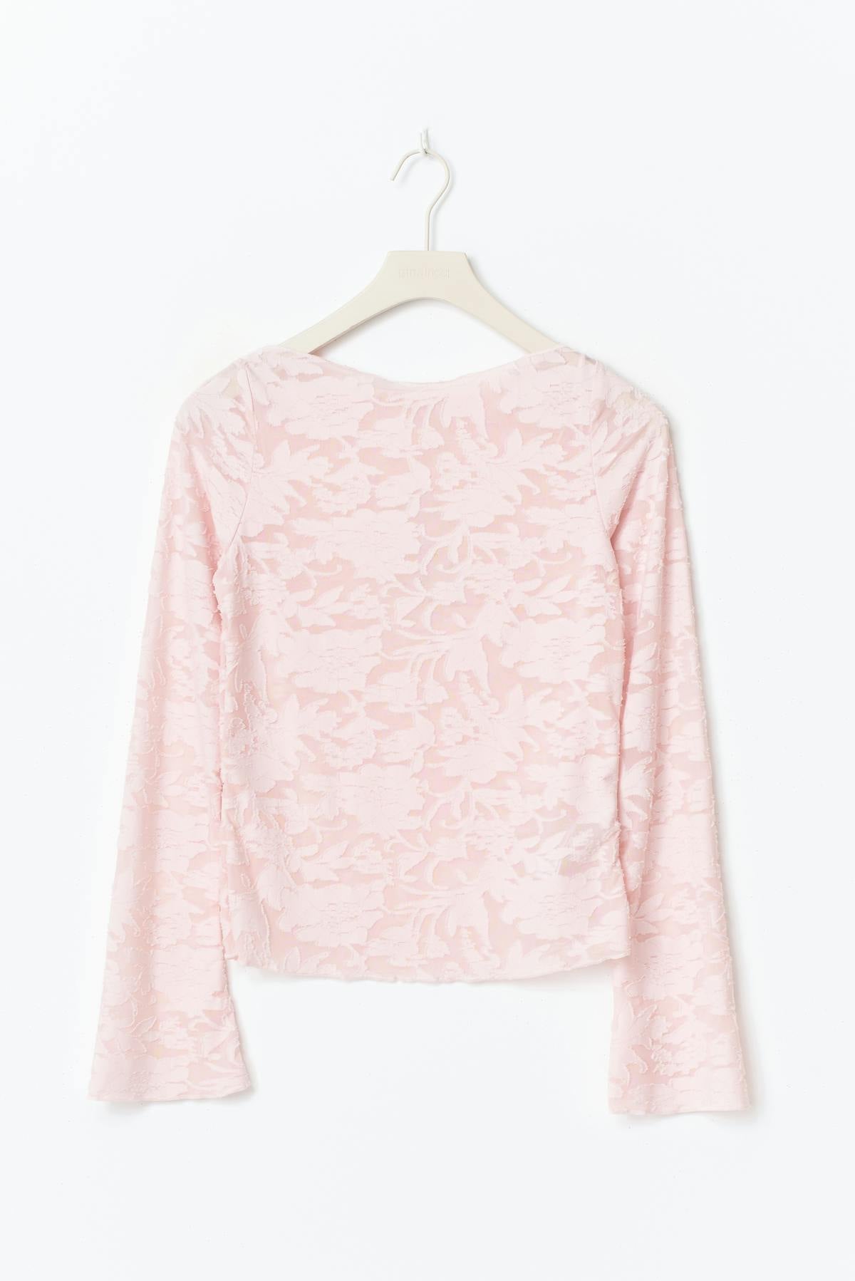 Textured top - Noir