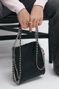 Y small chain bag - Noir