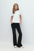Y scandi basic tee - Blanc