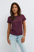 Y scandi basic tee - Afterglow