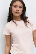 Y scandi basic tee - Rose