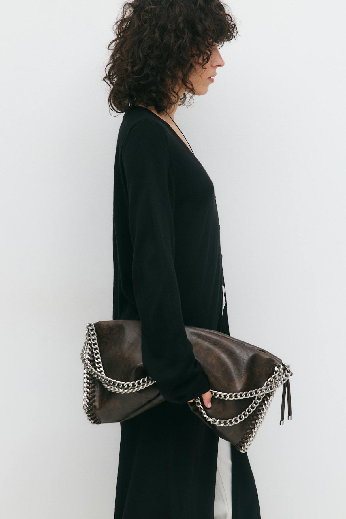 Chain bag - Marron