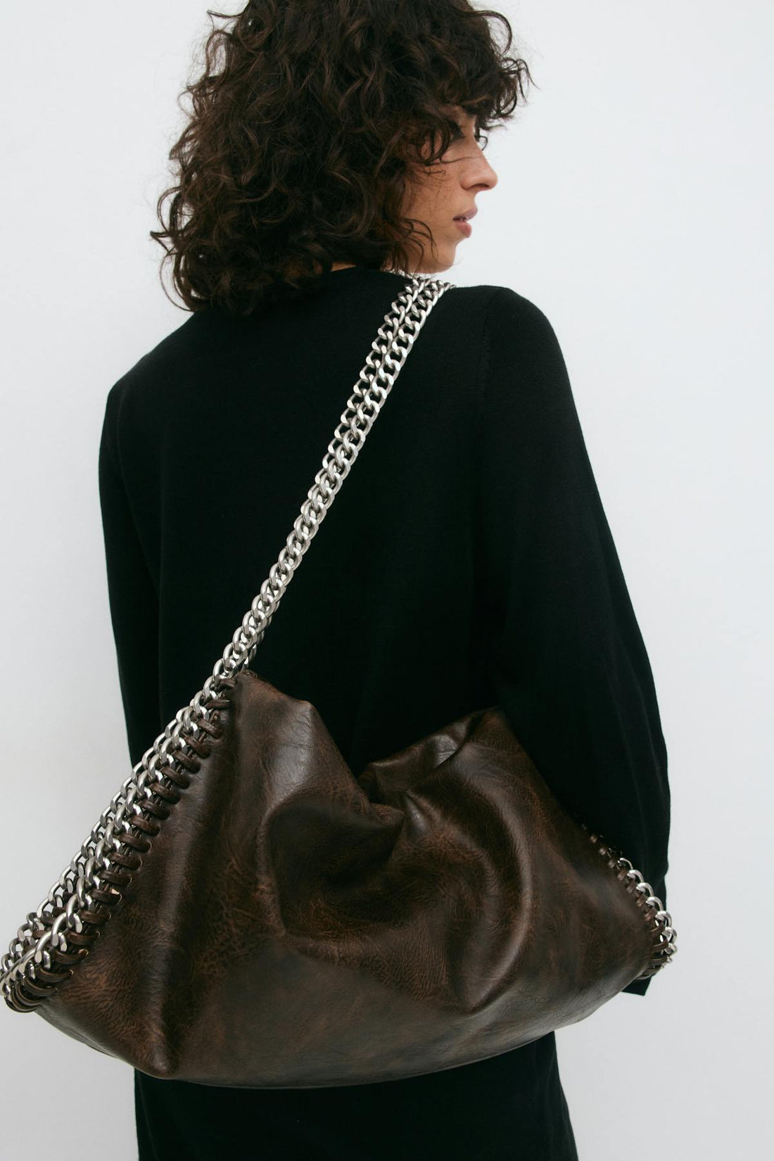 Chain bag - Marron