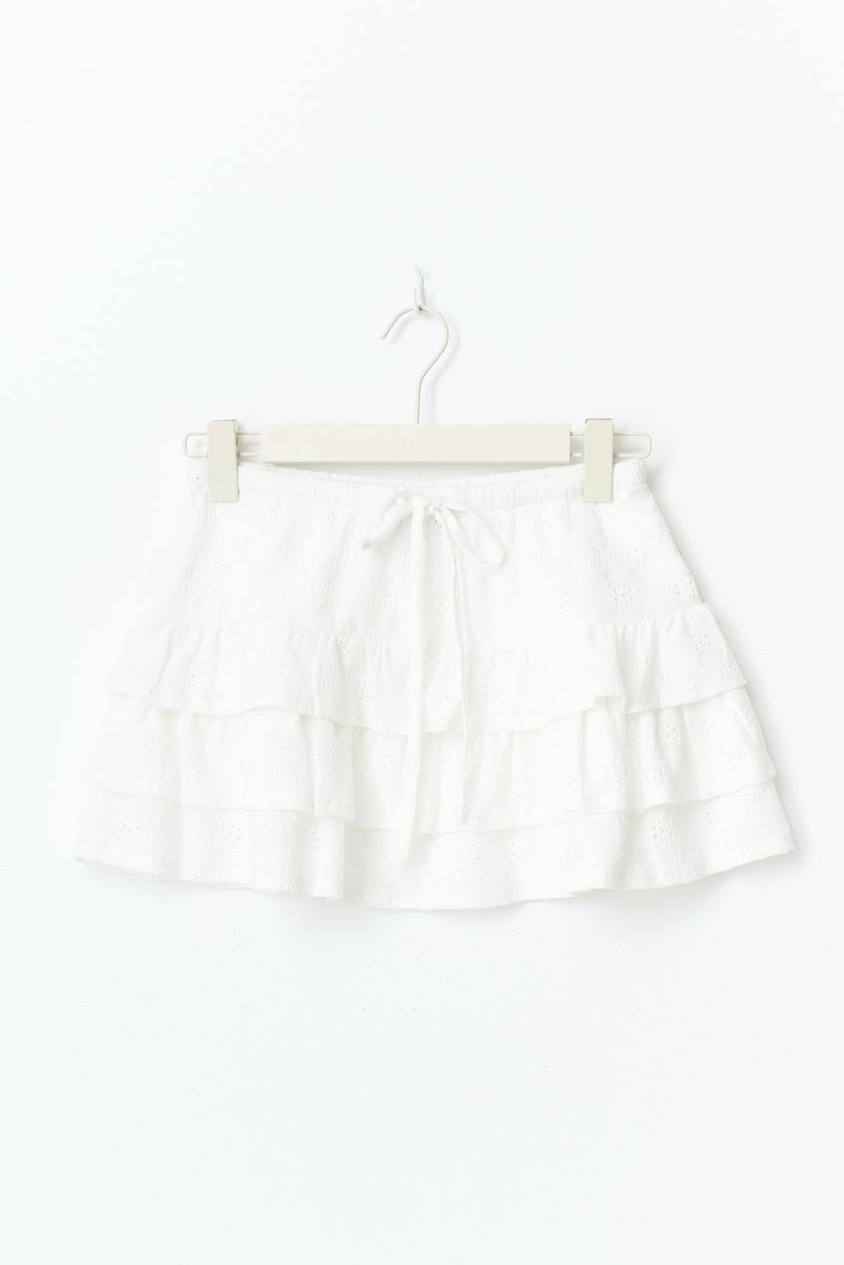 Mini frill skirt - Gingham