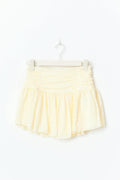 Mini lace skirt - Egret