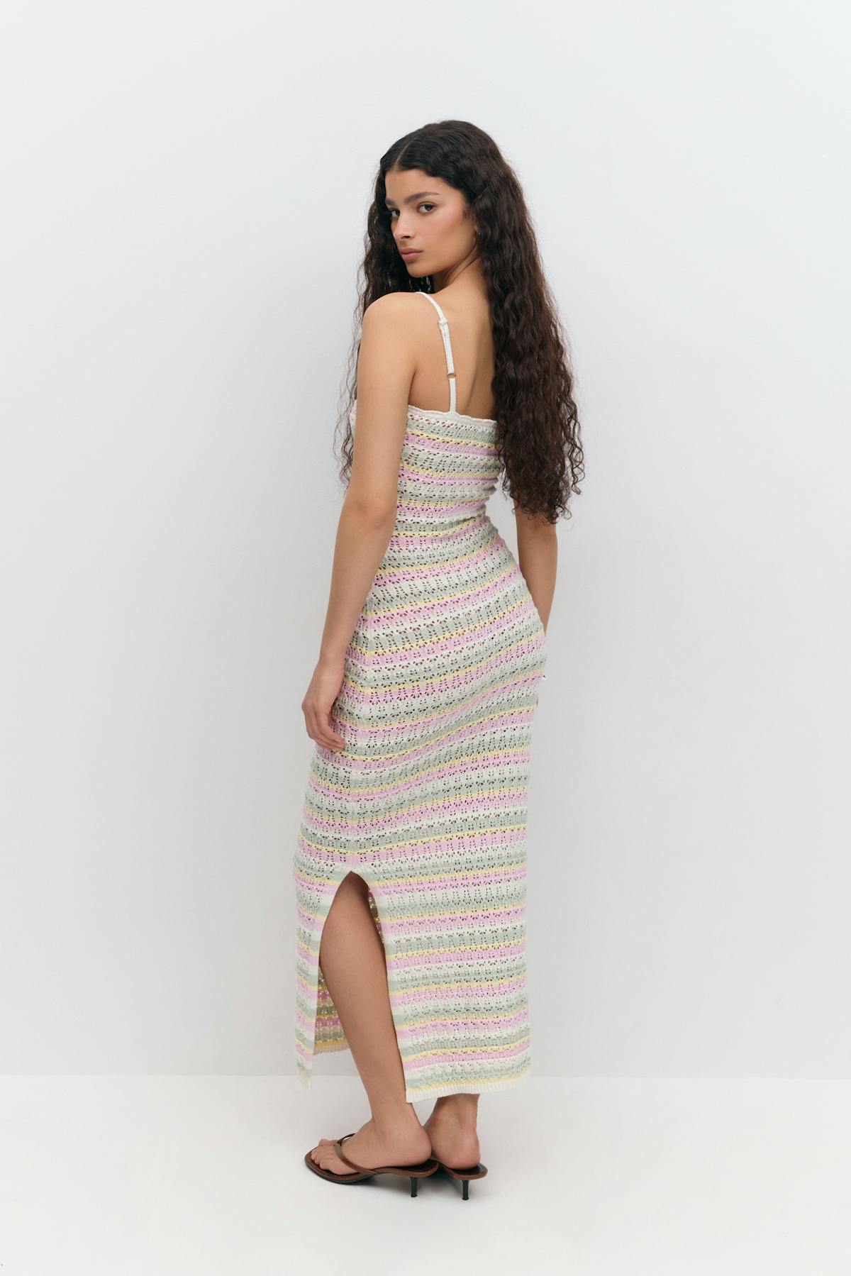 knitted dress - Marshmallow