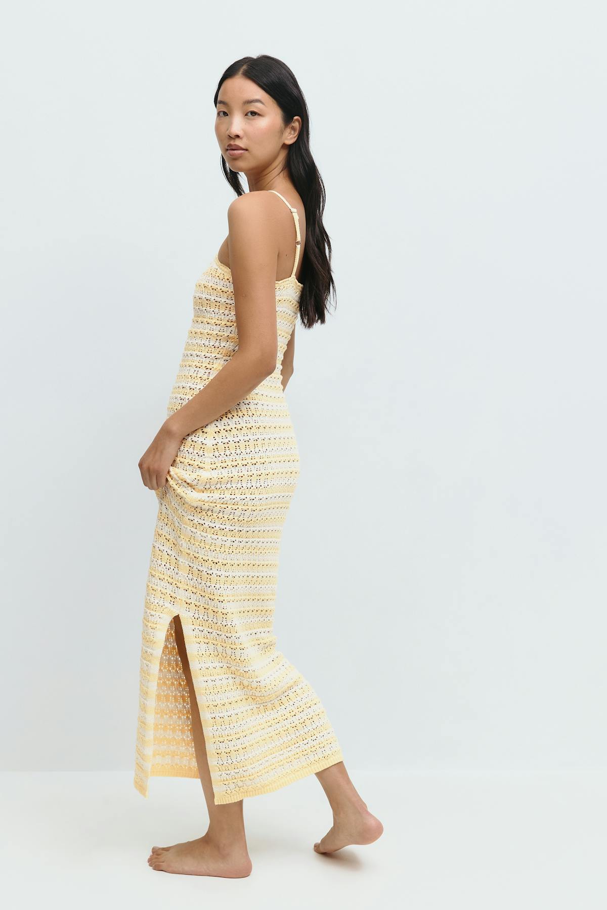 knitted dress - Marshmallow