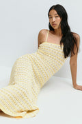 knitted dress - Multi stripe