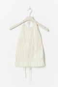 Open back top - Noir