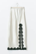 Satin skirt - Jaune