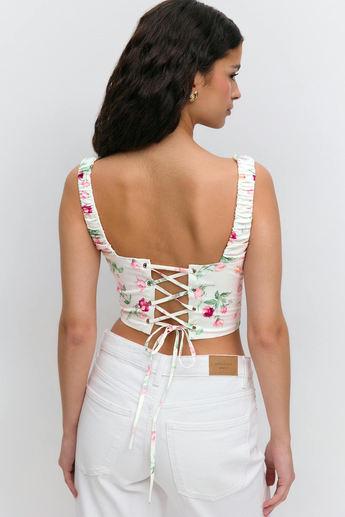 corset top - Noir