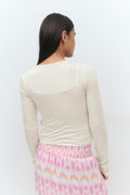 Wrap top - Gardenia