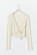 Wrap top - Gardenia