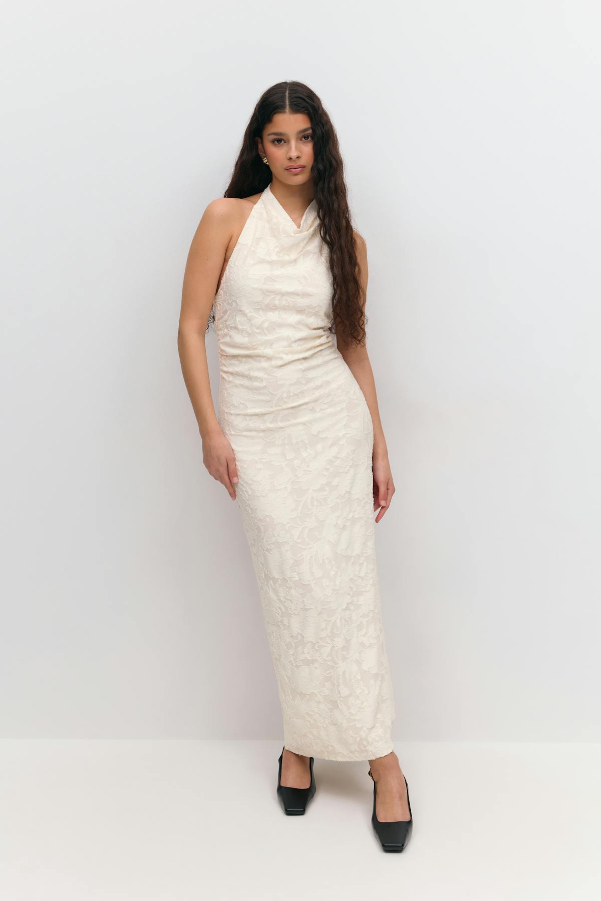 Floral dress - Blanc cassé