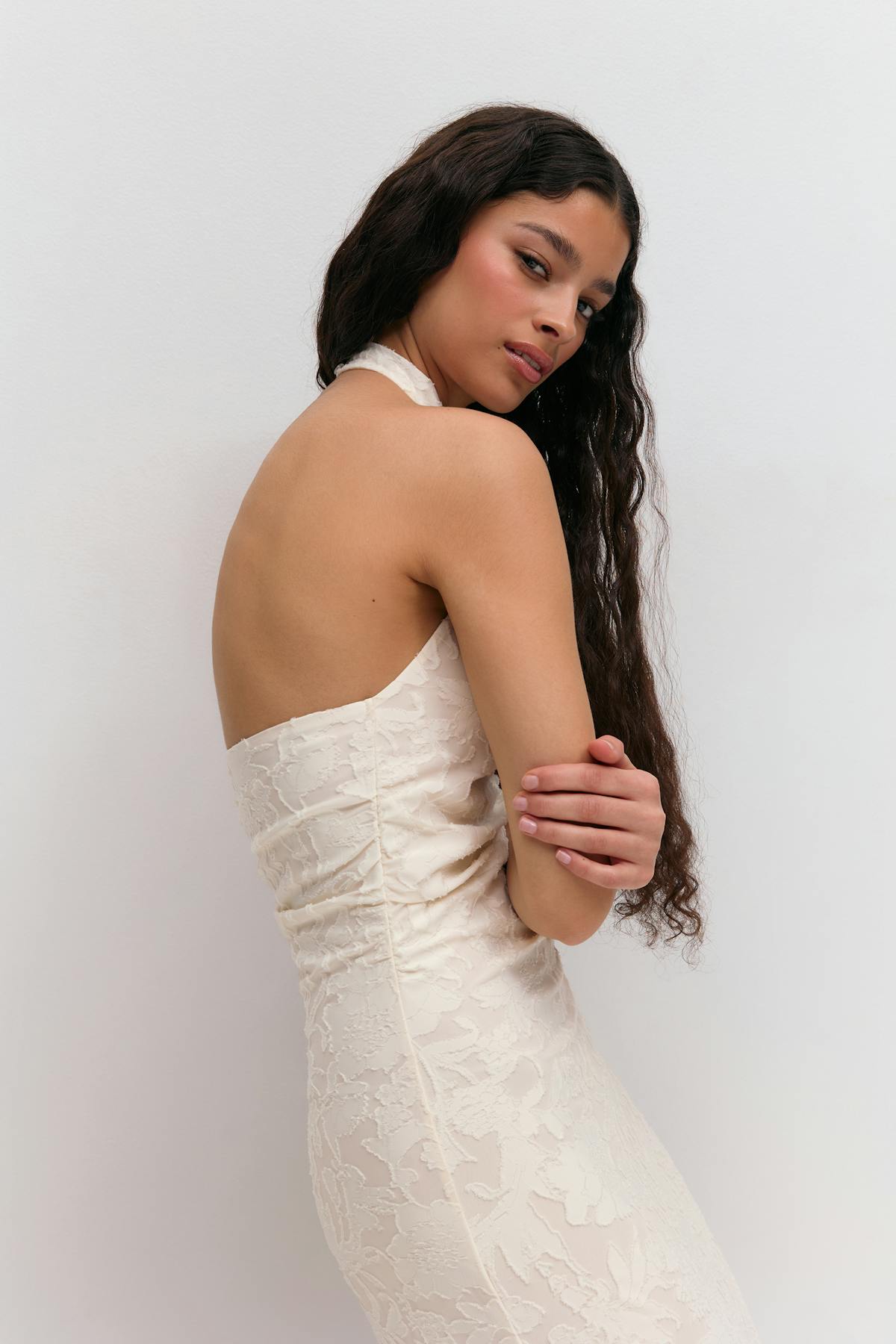 Floral dress - Blanc cassé