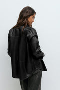 Pu shirt - Noir