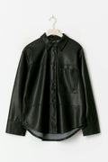 Pu shirt - Noir
