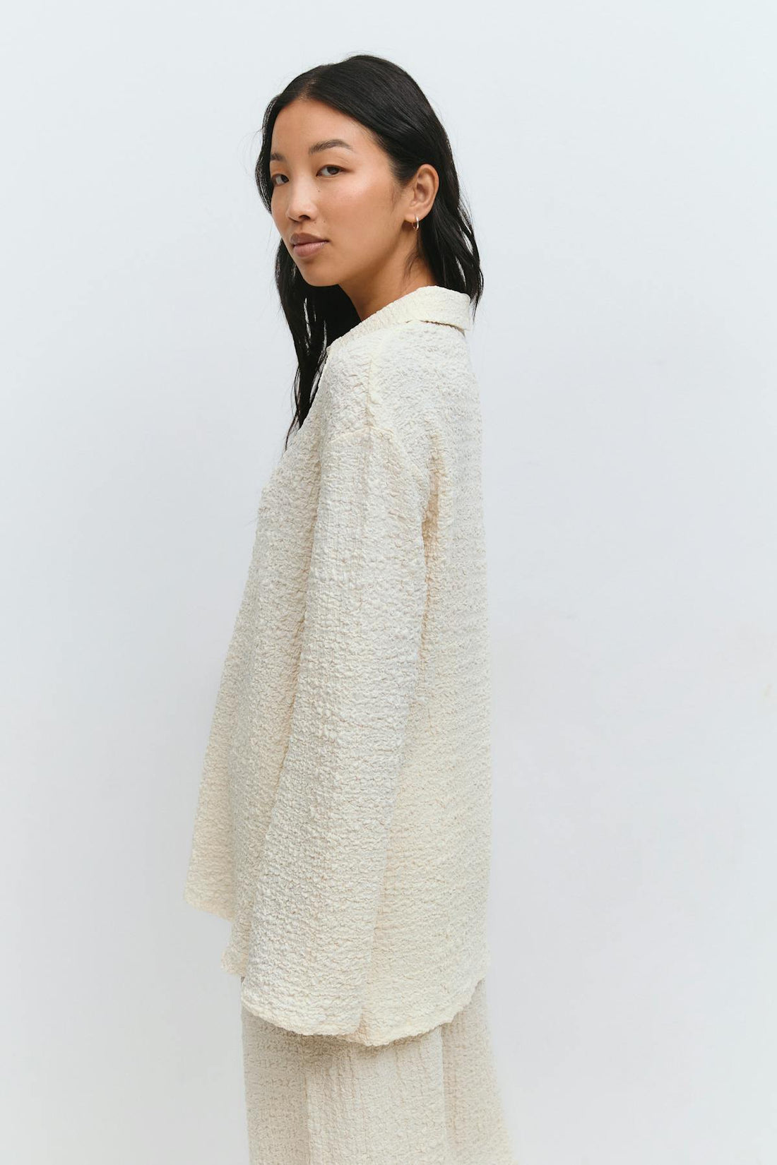 Textured shirt - Tofu