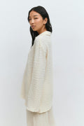 Textured shirt - Tofu