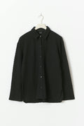 Textured shirt - Noir
