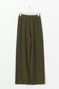 Textured trousers - Tofu
