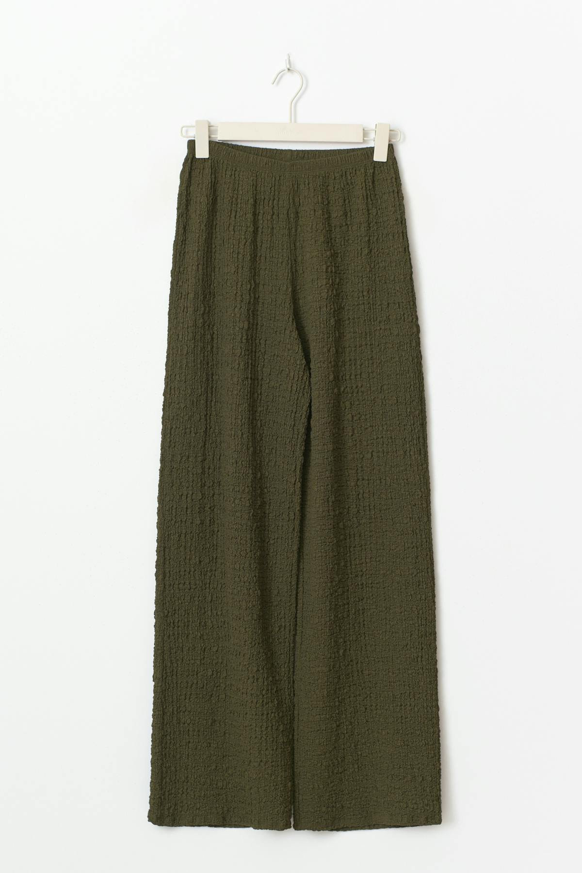 Textured trousers - Tofu