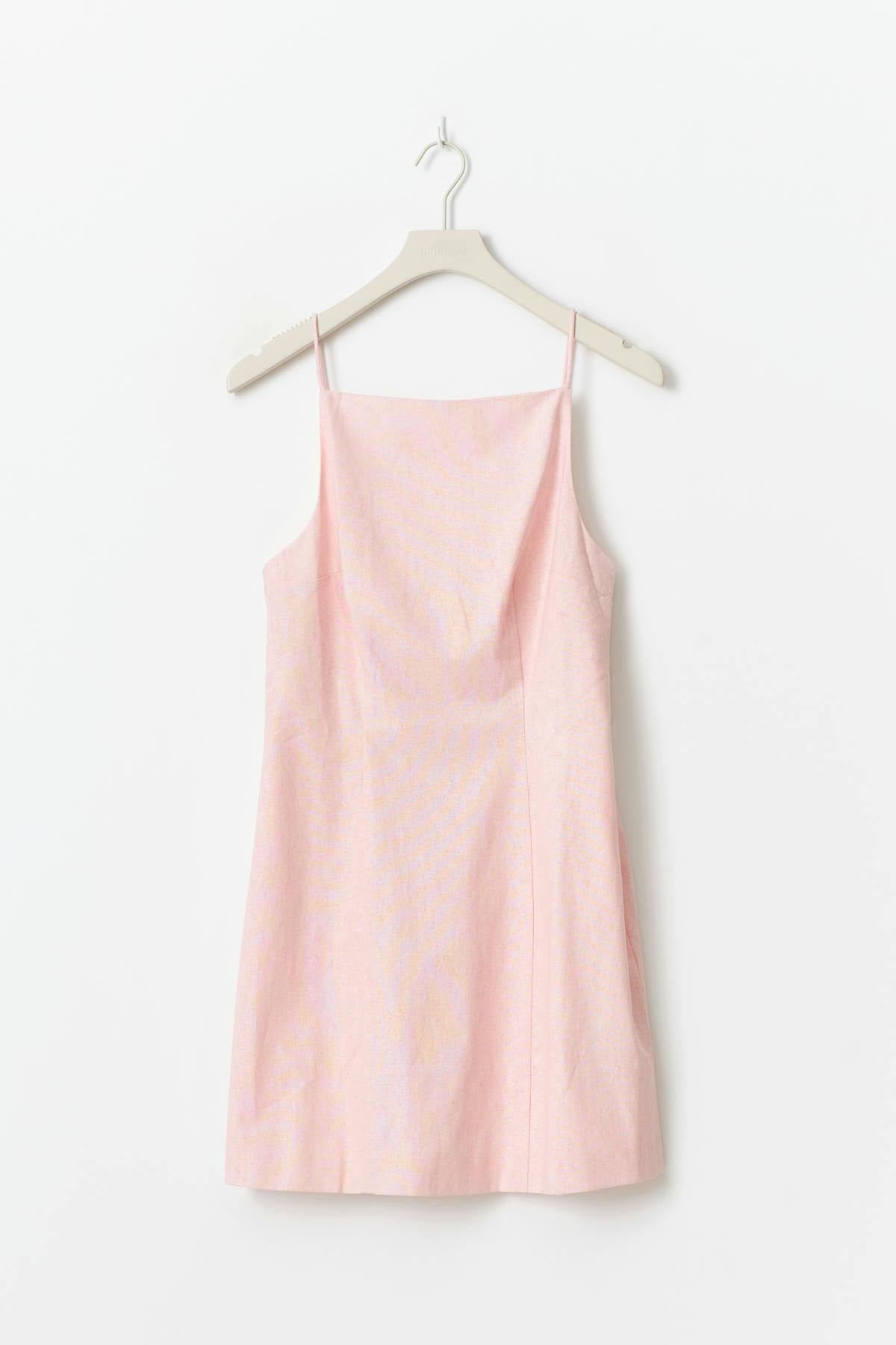 Linen blend dress - Ballet slipper
