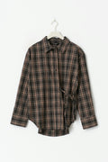 Checked shirt - Black/beige