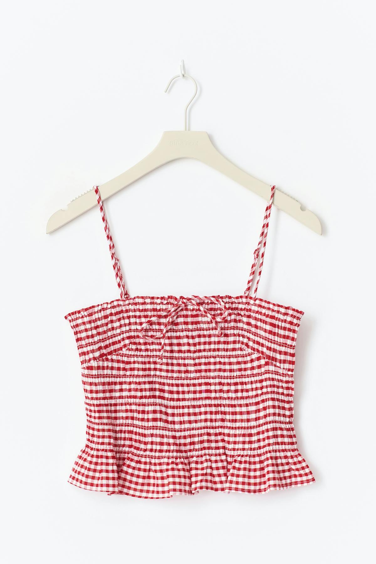Smock singlet - Navy/ditsysmall