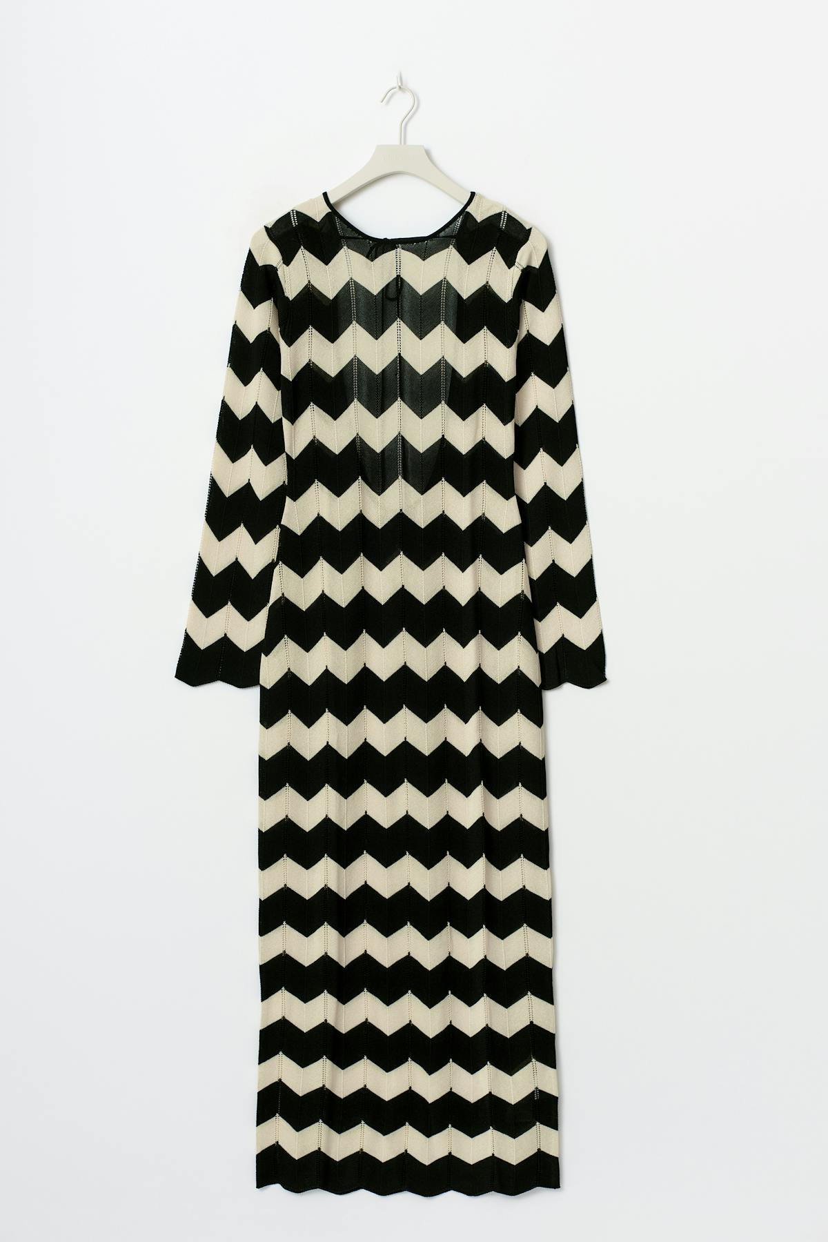 Knitted flowy maxi dress - Multicolore