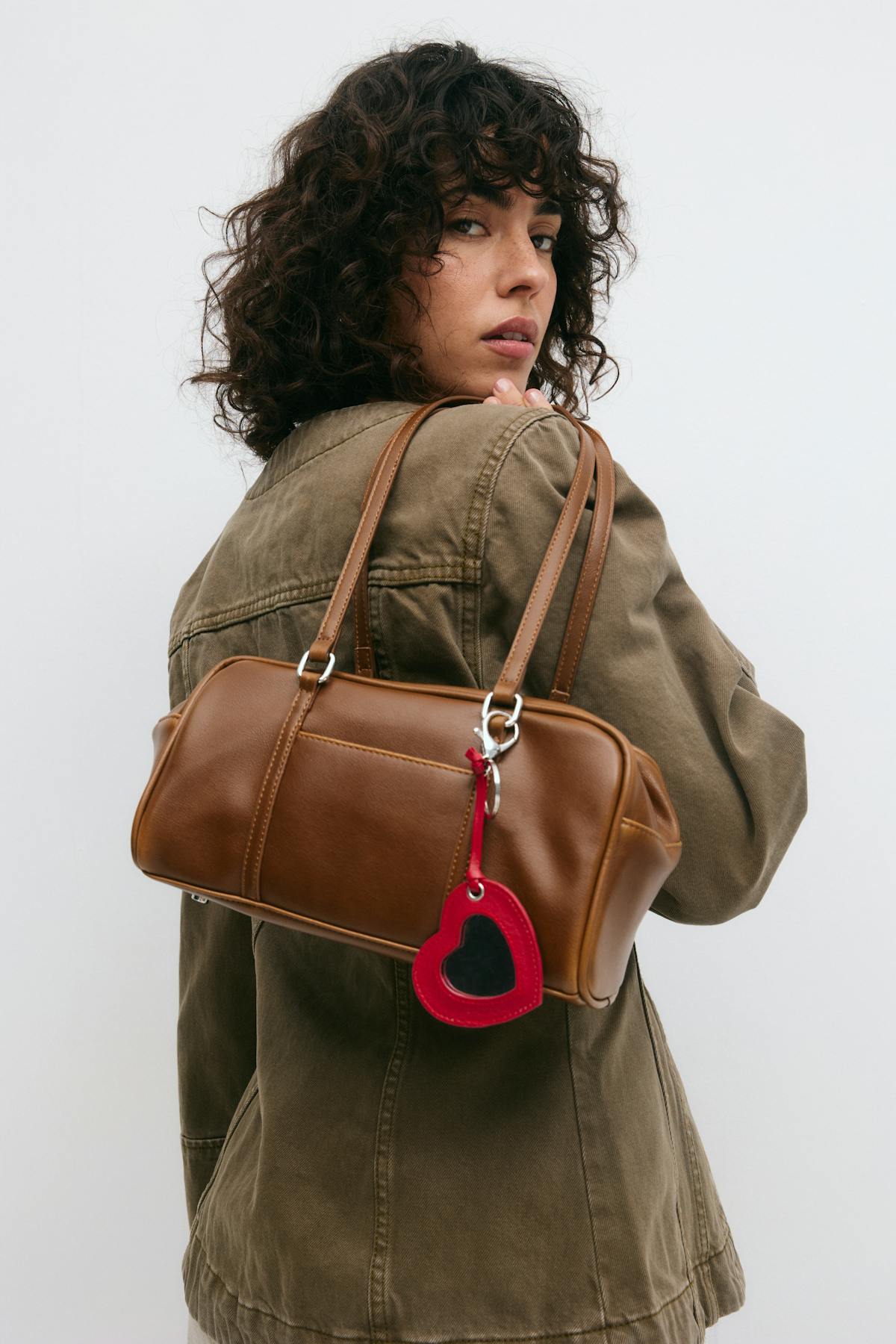 Bag charm - Beige