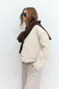 Quilted jacket - Seagrass