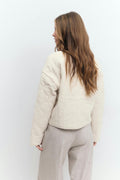 Quilted jacket - Seagrass
