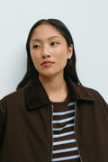 Short cargo jacket - Khaki green