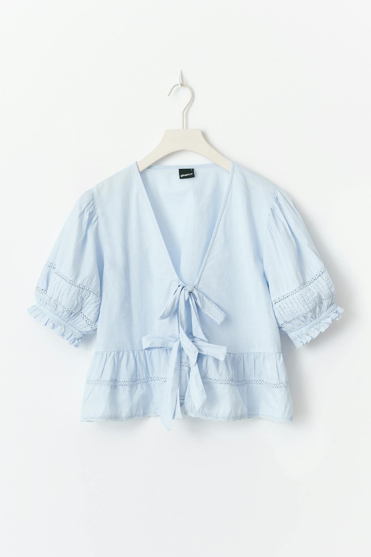Tie blouse - Noir