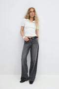 Collar top - Sycamore/gardenia