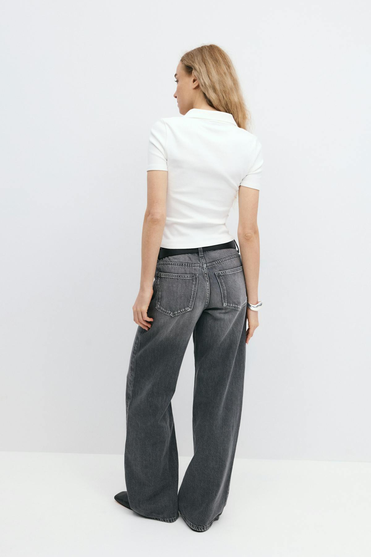 Collar top - Sycamore/gardenia