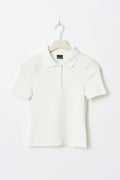 Collar top - Sycamore/gardenia